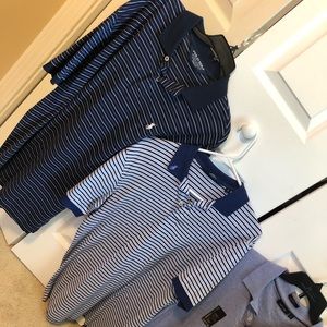 2 Ralph Lauren Golf Polo And Apt 9 Polo With Tags.